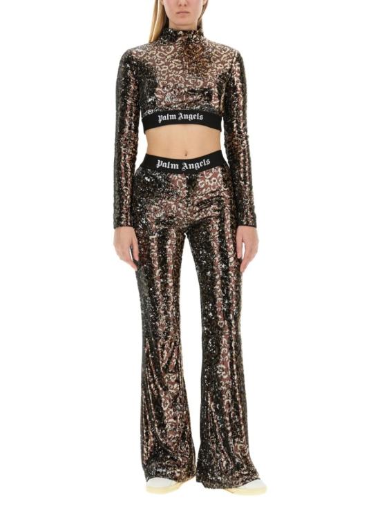  팜앤젤스 트레이닝 티셔츠 PWAB038 F23FAB0016010 Black - PALM ANGELS
