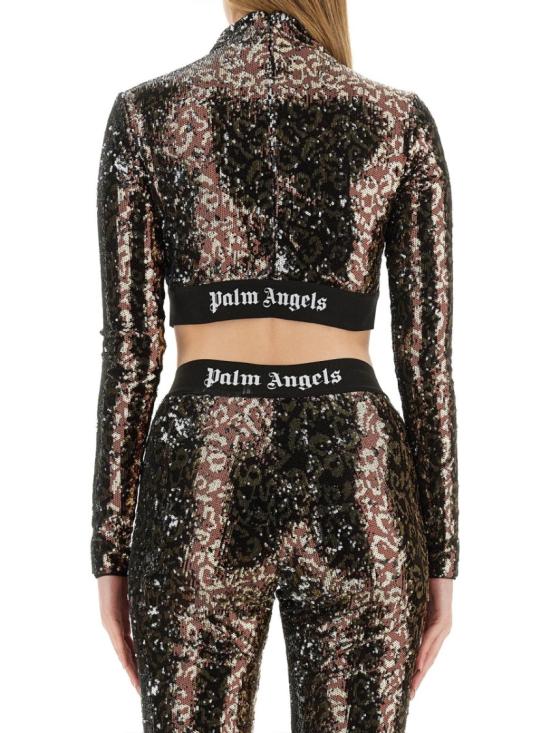  팜앤젤스 트레이닝 티셔츠 PWAB038 F23FAB0016010 Black - PALM ANGELS