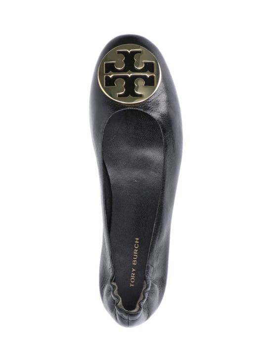 25FW 토리버치 클레어 발레 플랫 147379001 Black - TORY BURCH