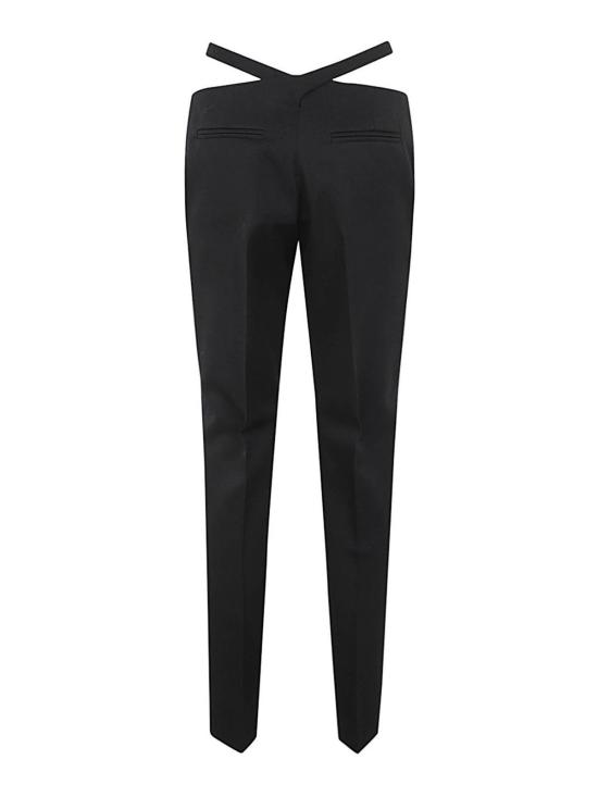 24FW 디 아티코 스트레이트 팬츠 241WCP167W046100 Black - THE ATTICO