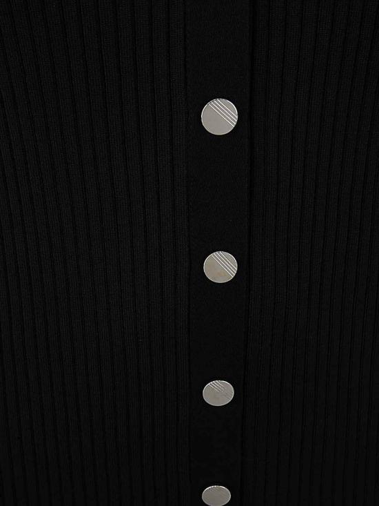 24FW 디 아티코 가디건 241WCM113KV006100 Black - THE ATTICO