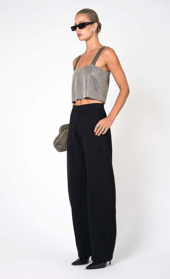  논살란트 레이블 블라우스 논캐런트 라벨 카트리나 주얼 탱크 모스 - NONCHALANT LABEL