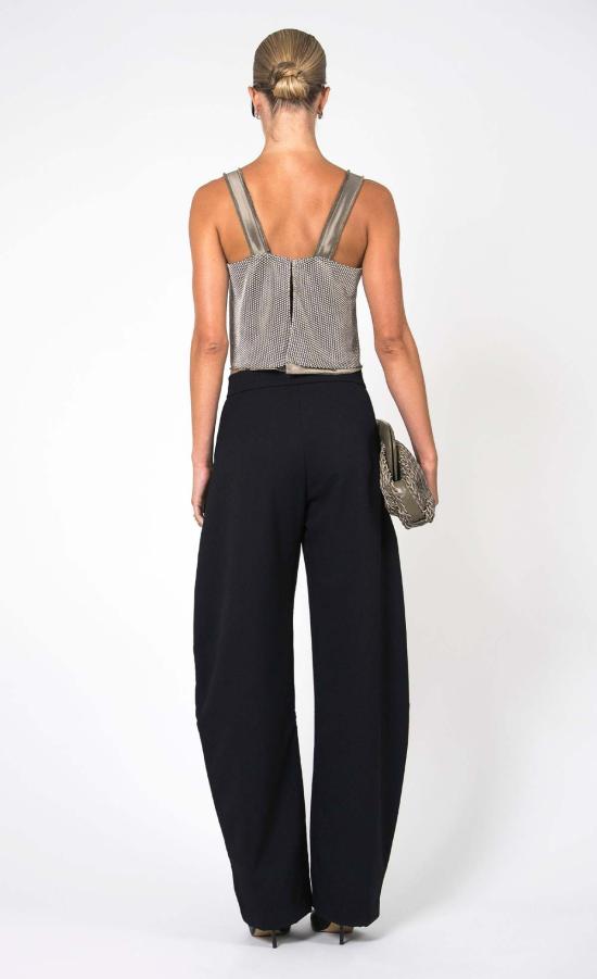  논살란트 레이블 블라우스 논캐런트 라벨 카트리나 주얼 탱크 모스 - NONCHALANT LABEL