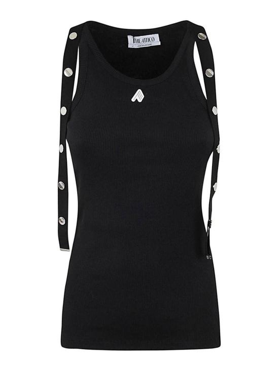 24FW 디 아티코 민소매 티셔츠 241WCT229J038100 Black