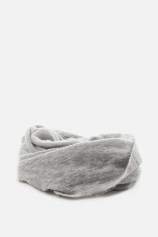  보또 쥐세페 머플러/스카프 보토 주세페 멜란지 라지 튜브 스카프 라이트 그레이 - BOTTO GIUSEPPE