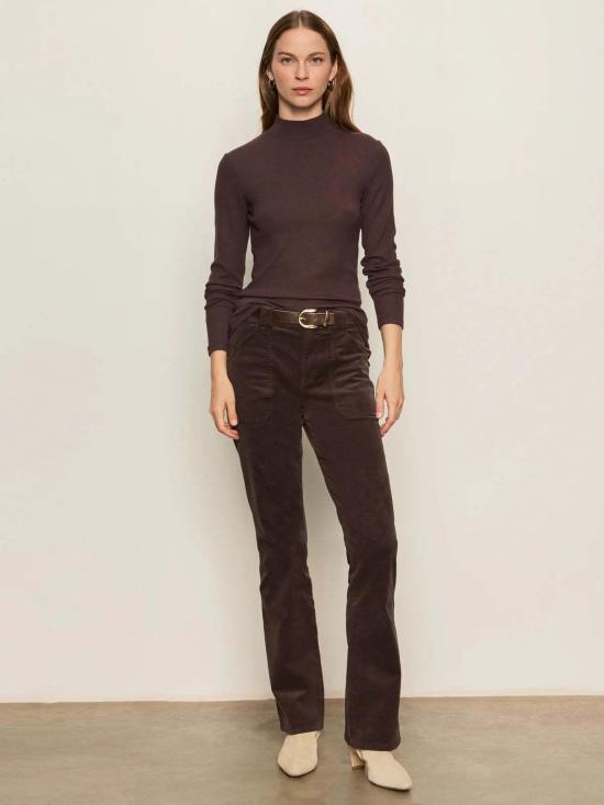  생츄어리 긴팔 티셔츠 롱슬리브 모크 에센셜 탑 - SANCTUARY