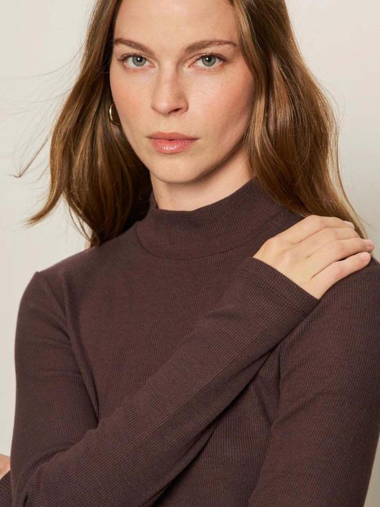  생츄어리 긴팔 티셔츠 롱슬리브 모크 에센셜 탑 - SANCTUARY