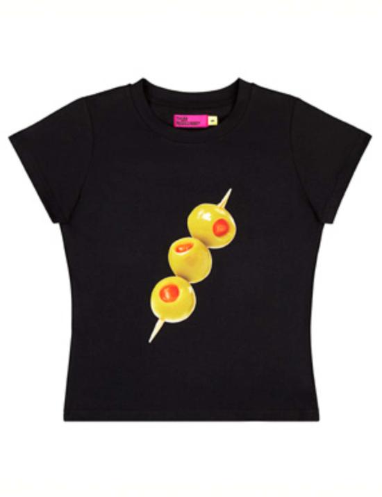  타일러 맥길리버리 반팔 티셔츠 스텔라 올리브 티셔츠