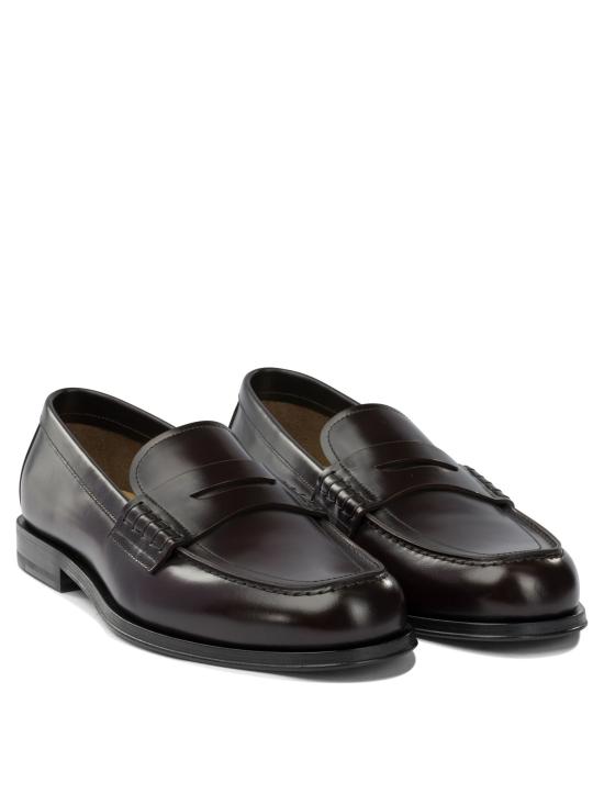 26FW 헨더슨 로퍼 VITO161CORRIDA BURGUNDY Brown - HENDERSON