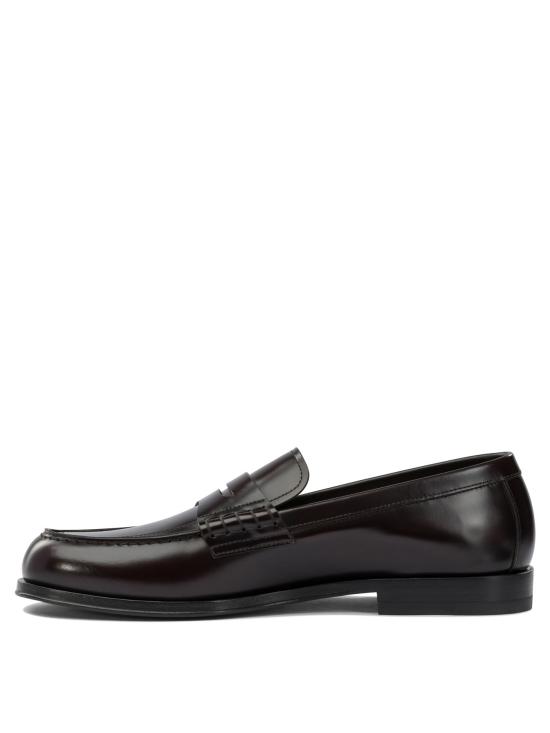 26FW 헨더슨 로퍼 VITO161CORRIDA BURGUNDY Brown - HENDERSON
