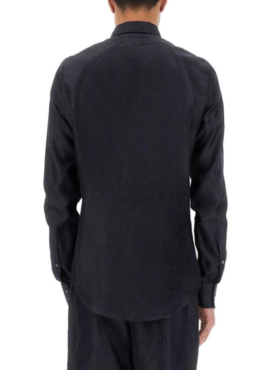 25SS 알렉산더 맥퀸 긴팔 셔츠 828635 QYABM4244 Blue - ALEXANDER MCQUEEN