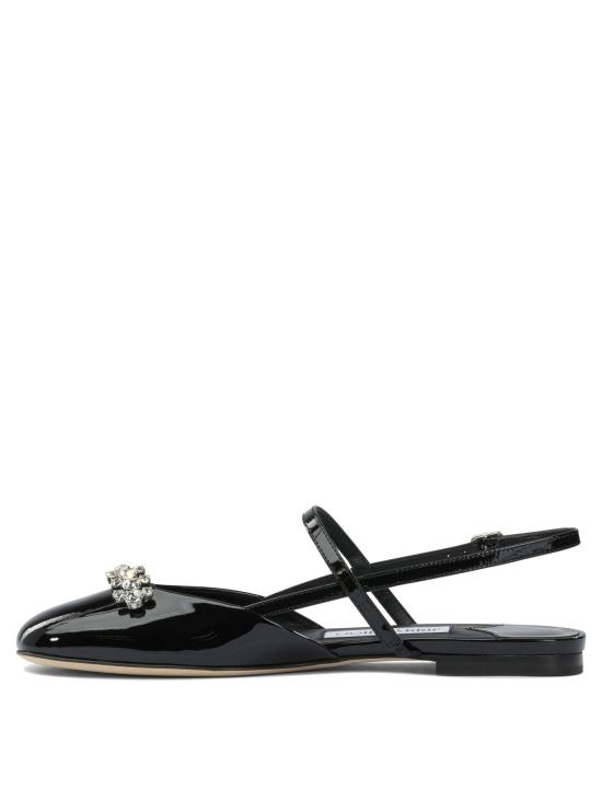 26SS 지미추 플랫 슈즈 BELINDA SB FLATPATBLACK - JIMMY CHOO