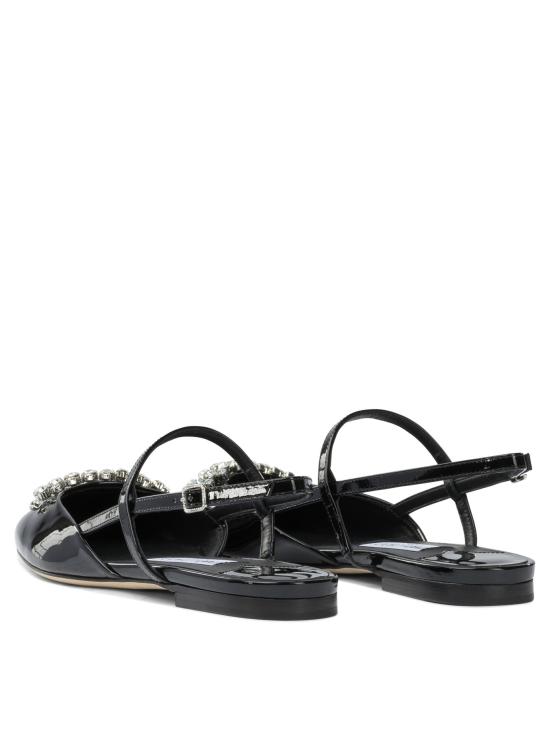26SS 지미추 플랫 슈즈 BELINDA SB FLATPATBLACK - JIMMY CHOO
