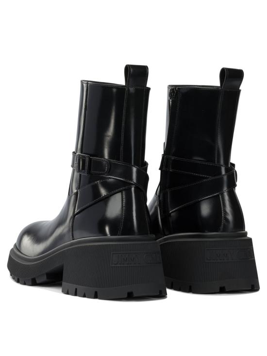 26SS 지미추 코니 앵클 부츠 CONNY FLATHKBBLACK - JIMMY CHOO