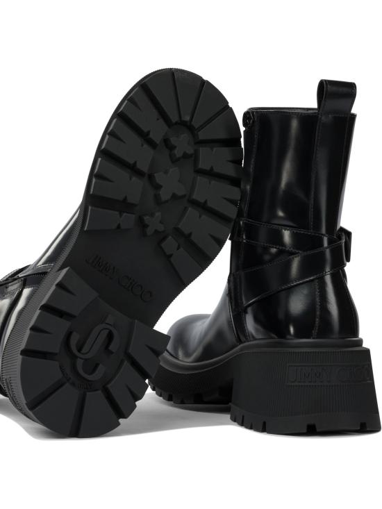 26SS 지미추 코니 앵클 부츠 CONNY FLATHKBBLACK - JIMMY CHOO