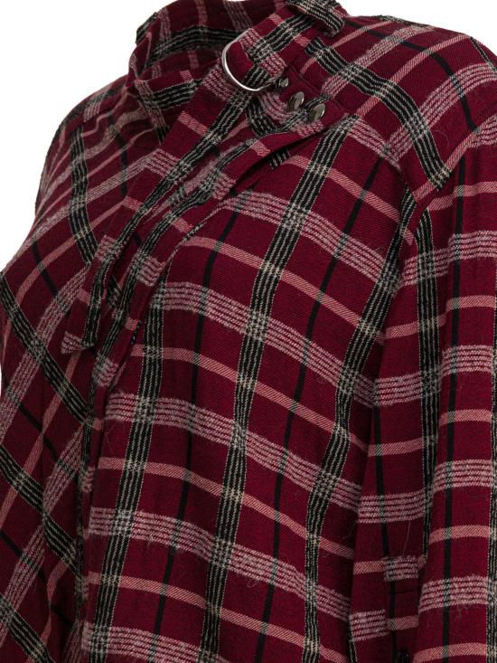 25FW 이자벨마랑 블라우스/셔츠 25HHT0741FAC4J01I70DD Red - ISABEL MARANT