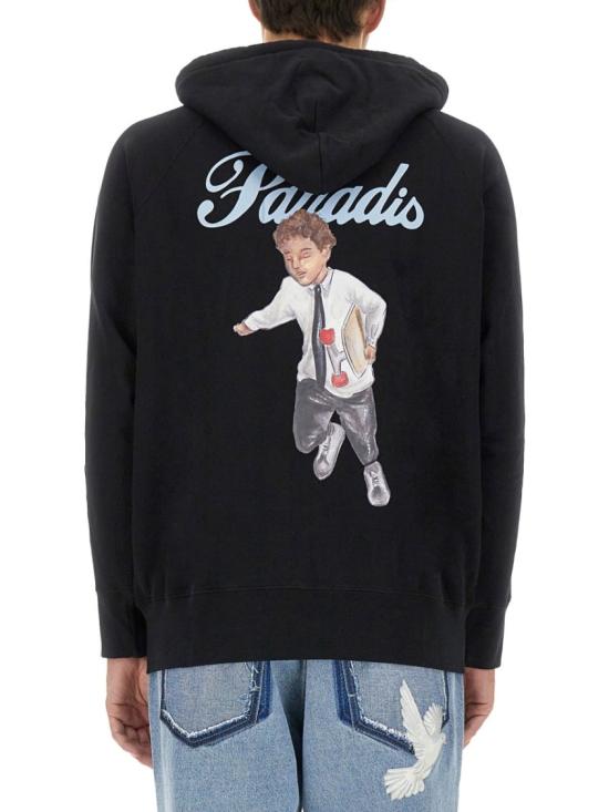  3.파라디스 후드 티셔츠 AW2441 BLACK Black - 3.PARADIS