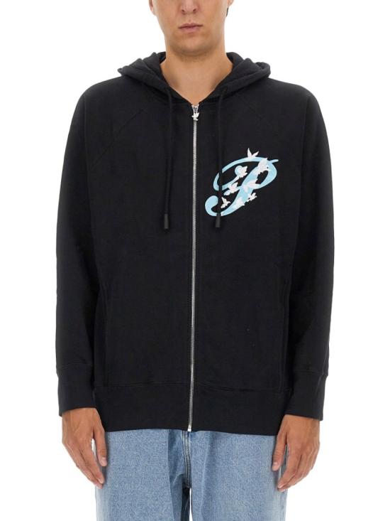  3.파라디스 후드 티셔츠 AW2441 BLACK Black