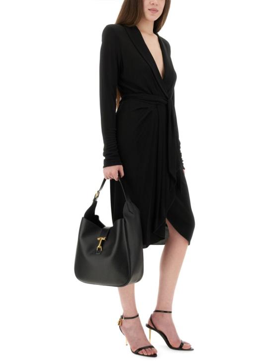 25FW 톰포드 원피스 ABJ865 JEX167LB999 Black - TOMFORD