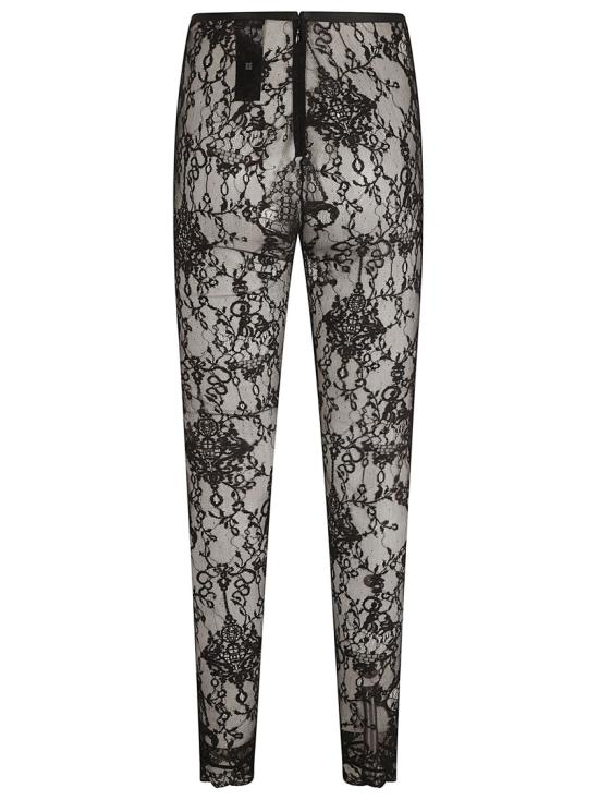  지방시 스트레이트 팬츠 BWB04A20H2001 Black - GIVENCHY