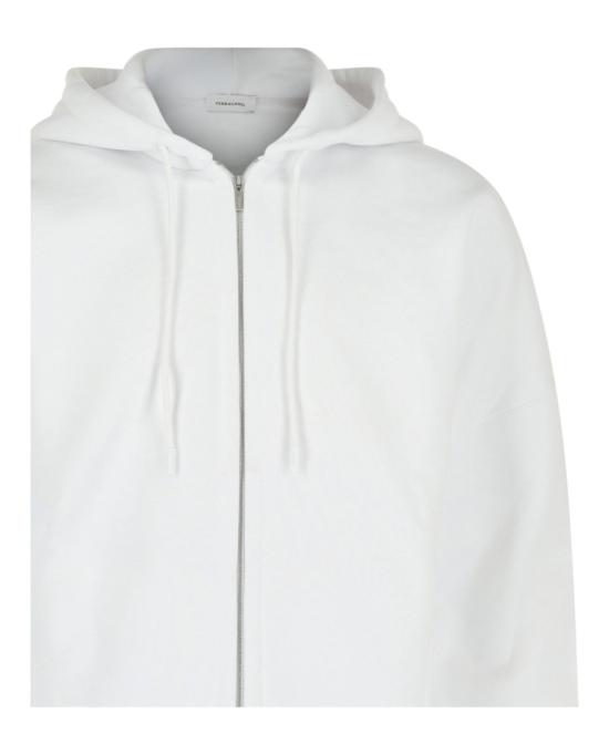  살바토레 페라가모 후드 티셔츠 122210 766554 10002 S White - SALVATORE FERRAGAMO