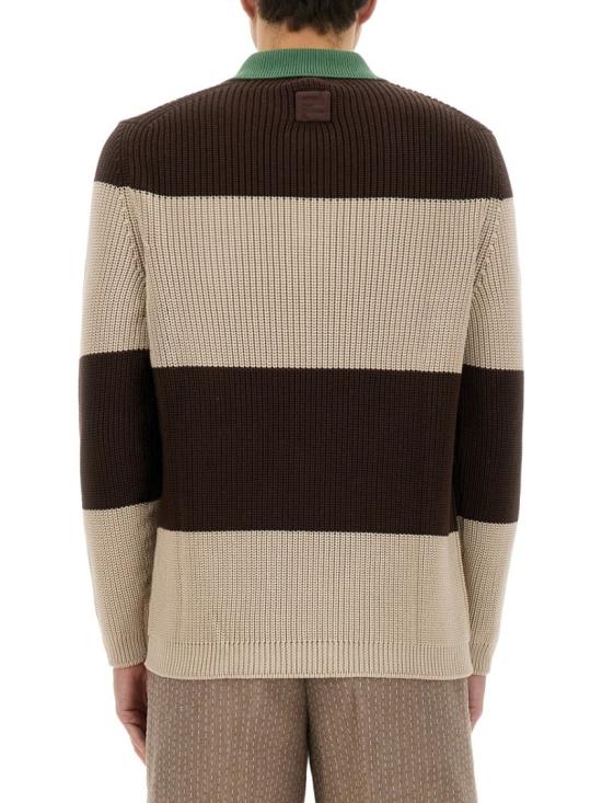  펜디 코튼 니트 폴로 셔츠 FZC358 AU7SF1RWU Multicolor - FENDI