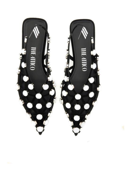  디 아티코 플랫 슈즈 246WS801 L007SR100 Black - THE ATTICO