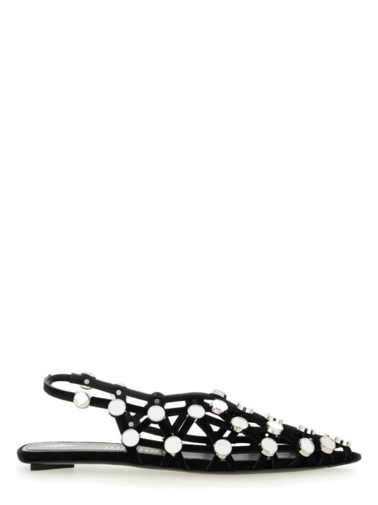  디 아티코 플랫 슈즈 246WS801 L007SR100 Black - THE ATTICO