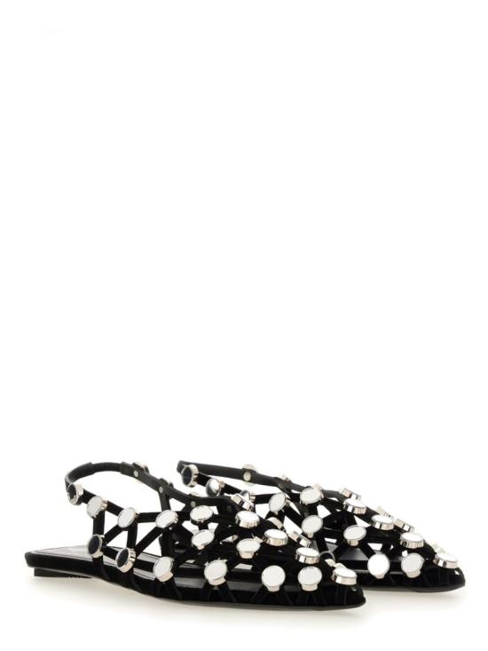  디 아티코 플랫 슈즈 246WS801 L007SR100 Black - THE ATTICO