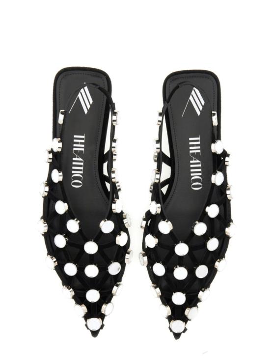  디 아티코 플랫 슈즈 246WS801 L007SR100 Black - THE ATTICO