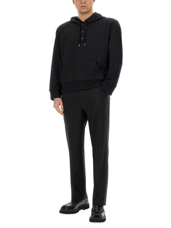  쿠레쥬 후드 티셔츠 125JHO037 JS01209999 Black - COURREGES