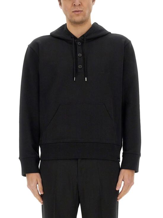  쿠레쥬 후드 티셔츠 125JHO037 JS01209999 Black
