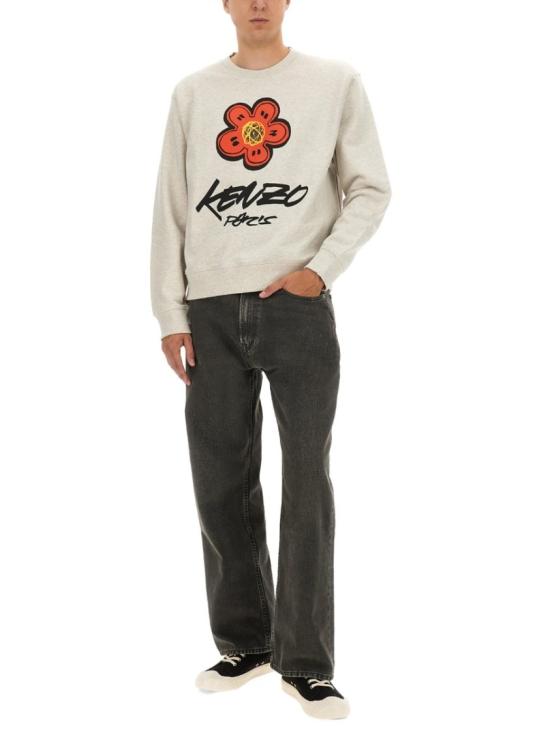25FW 겐조 탑 FF65SW2524MC 93 Grey - KENZO