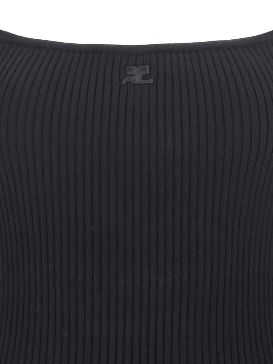  쿠레쥬 숏 원피스 324MRO441FI00019999 Black - COURREGES