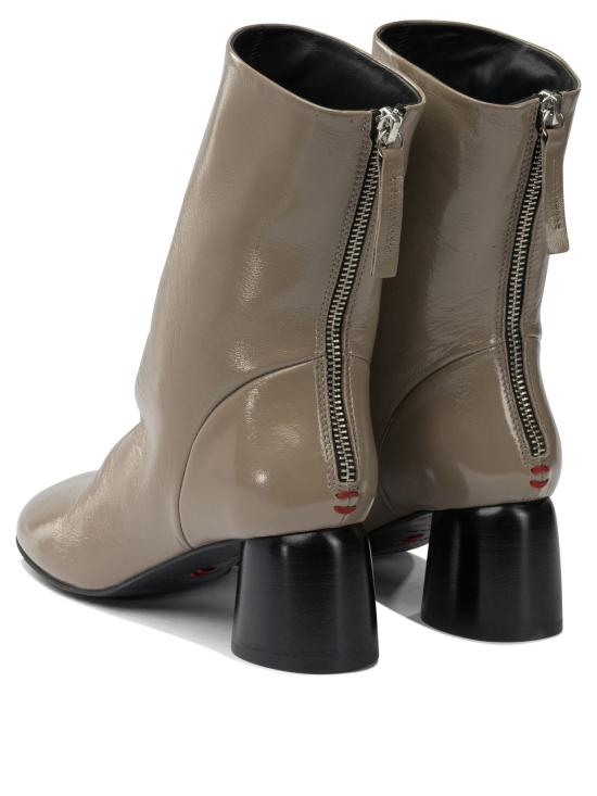 25FW 할마네라 부츠 ANNA26GLAZE TORTORA Beige - HALMANERA
