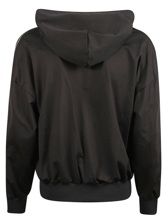 25FW 발렌시아가 후드 티셔츠 837513WTSVX21070 Black - BALENCIAGA