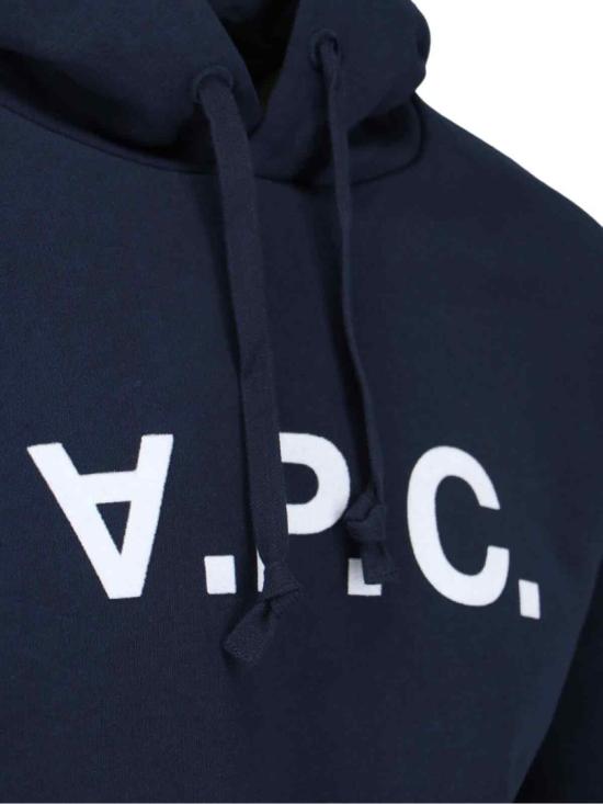 25FW 아페쎄 후드 티셔츠 COHBN M27908TIQ Blue - A.P.C.