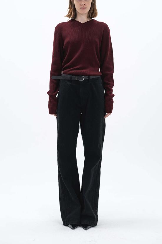  토니웩 레귤러 벨트 토니왁 엠보싱 가죽  블랙 - TONYWACK