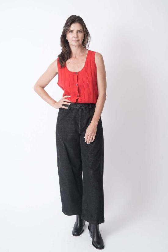  넘버 식스 크롭 팬츠 6번 저스틴 팬트 - NO.6