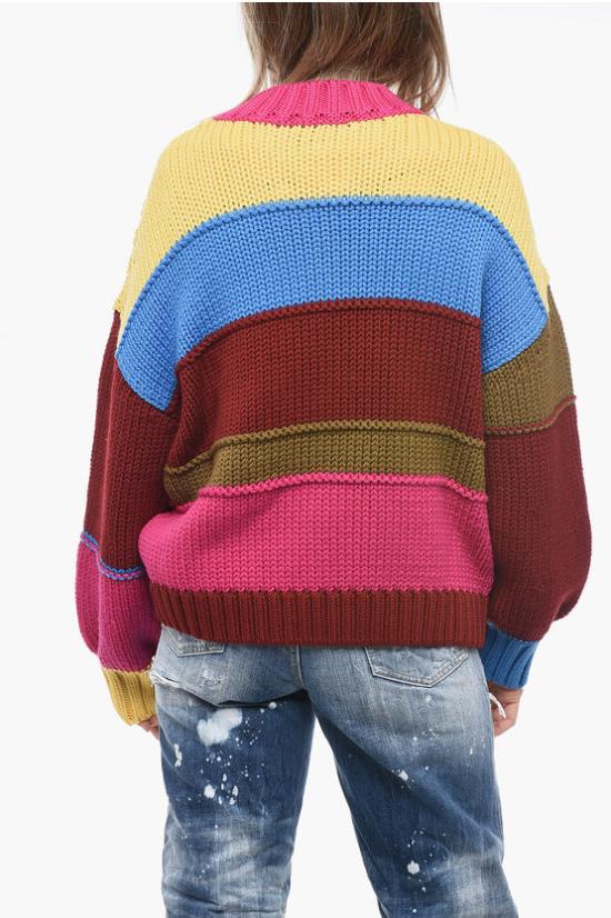  디스퀘어드2 스웨터 S72HA1093 S18075 961 Multicolor - DSQUARED2