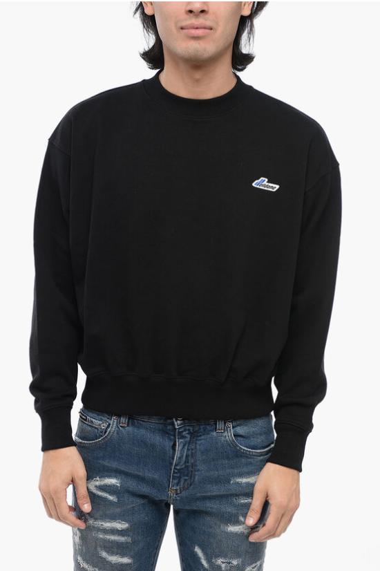  웰던 후드 티셔츠 WDTS322746UBKBLACK Black - WE11DONE