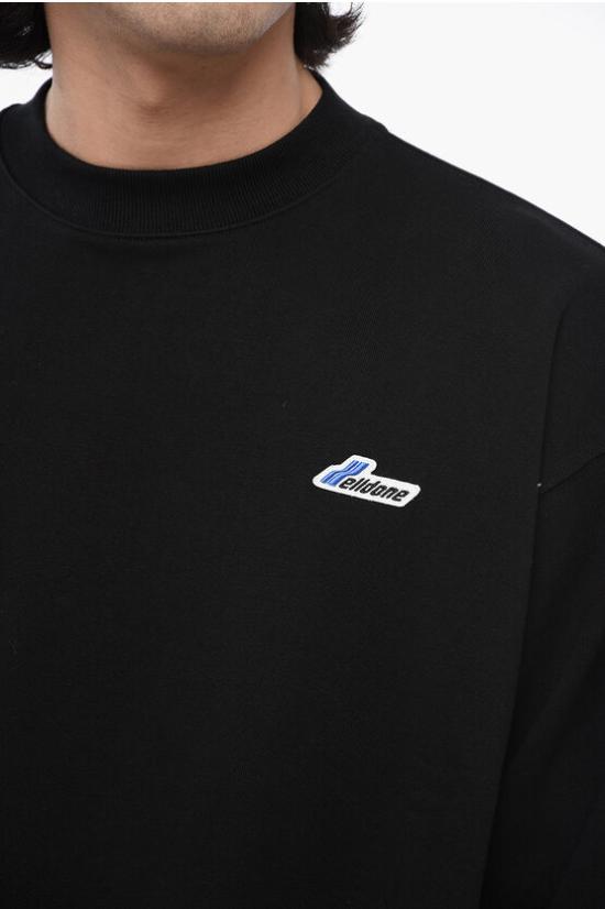  웰던 후드 티셔츠 WDTS322746UBKBLACK Black - WE11DONE