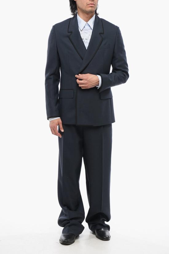  디올 수트 자켓 483C260A6092 589 Blue - DIOR