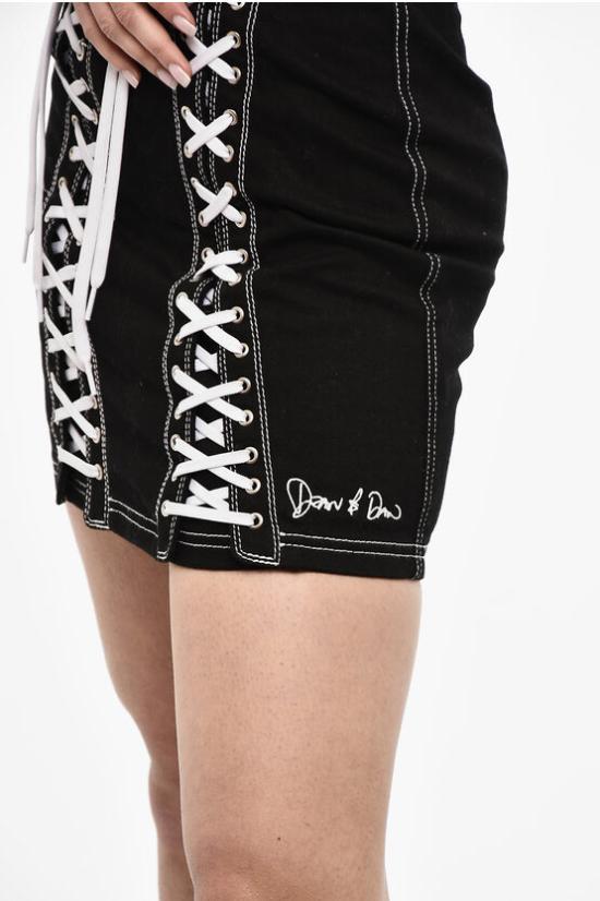  디스퀘어드2 숏 원피스 S72CV0475 S30564 900 Black - DSQUARED2