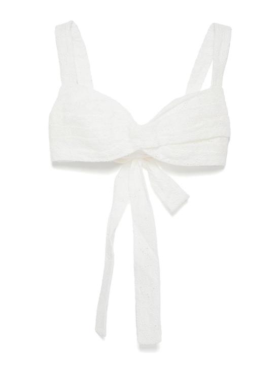 25SS 짐머만 민소매 티셔츠 2545TR251IVO White