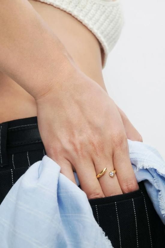  피디파올라 반지 Pdpaola 카라멜 링 골드 - PD PAOLA