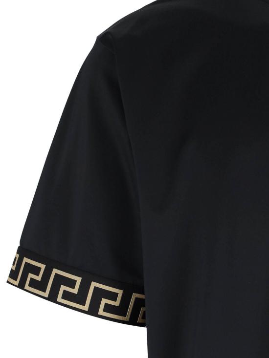 26SS 베르사체 반팔 티셔츠 10040791A11119A80G Black - VERSACE