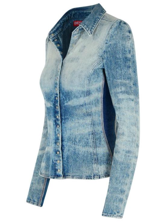 25FW 디젤 데님 셔츠 A21284 068TY01 BLUE - DIESEL