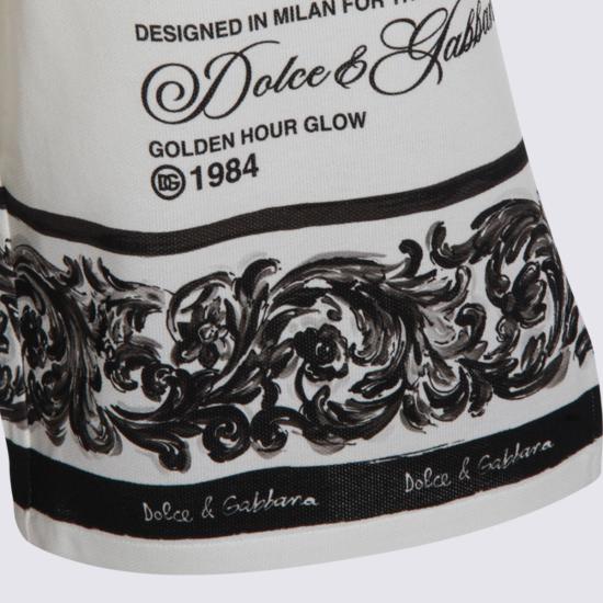 25FW 돌체앤가바나 숏팬츠 GV37ATII7HNHX5DQ WHITE - DOLCE & GABBANA