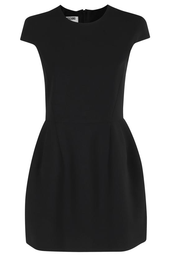 25FW 모스키노 숏 원피스 A04475424 097 Black